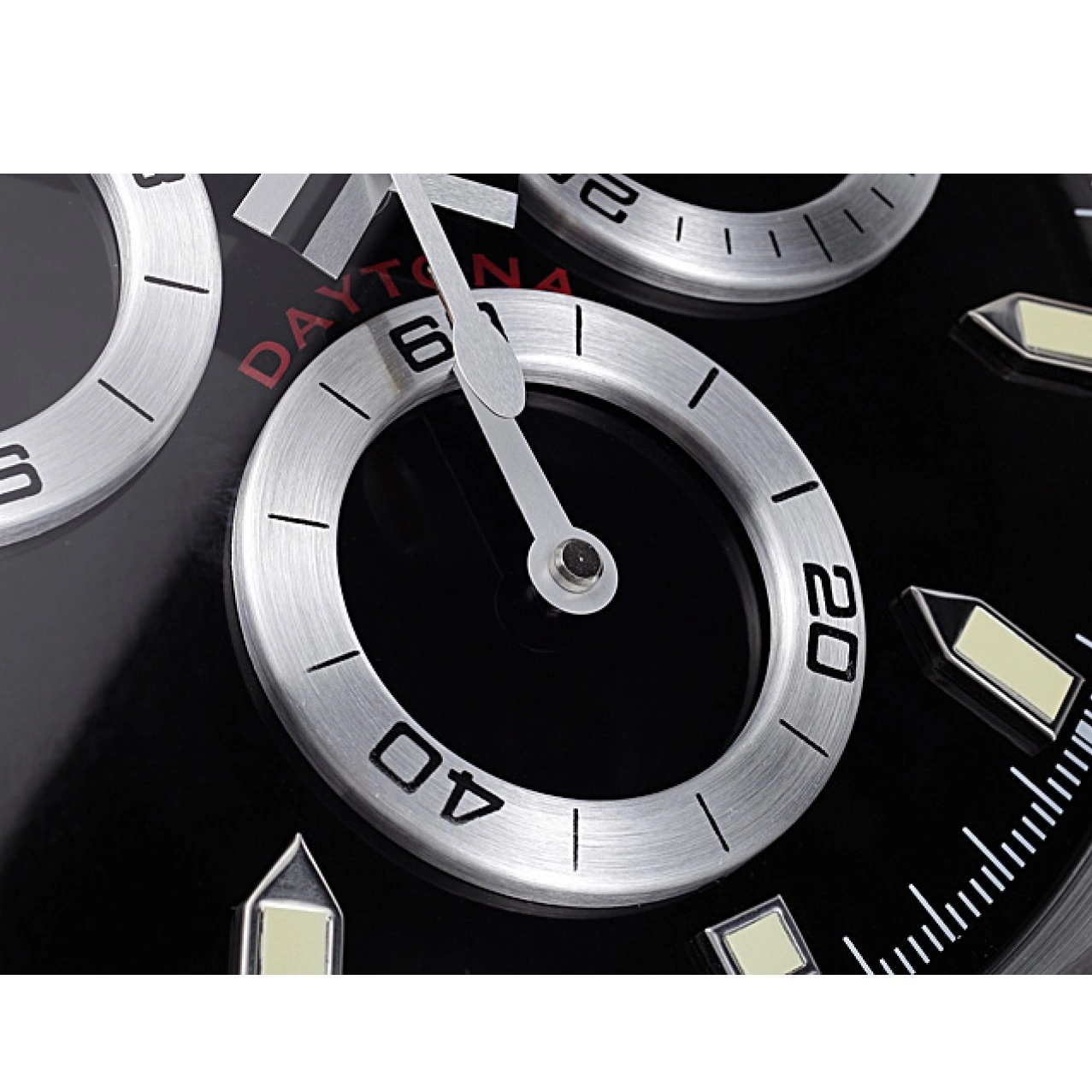 Aaa fake watches Cosmograph 621909 Clock Daytona Wall Silver-Black Rolex 0721
